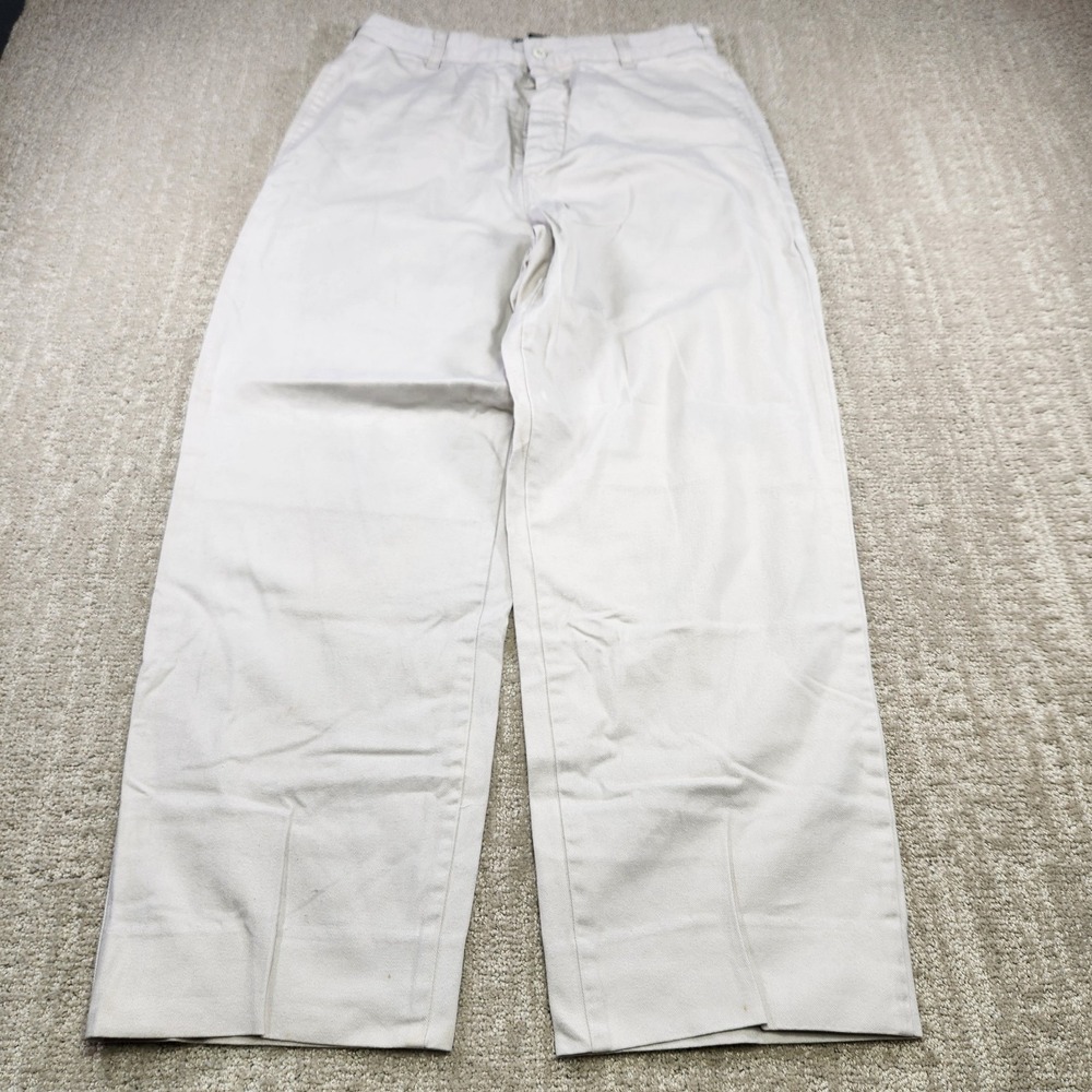 Vintage J Crew Oarsman Pants Men 30x28 *READ Baggy High Rise Trouser Button Fly